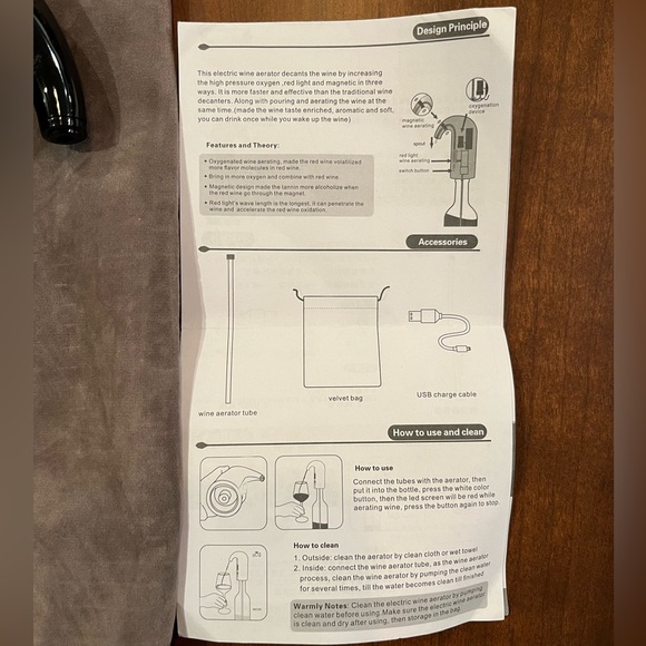 Electric Wine Aerator - Picture 9 of 9